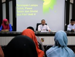 Plh Sekretaris Daerah Pekanbaru Masykur Pimpin Rapat Persiapan Pawai Takbir Idulfitri 1446 H dan Festival Lampu Colok