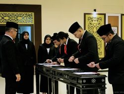 Apresiasi Atas Pelantikan Pejabat Baru Kemenkumham Riau, Johan Manurung Mengajak Untuk Junjung Tinggi Integritas dan Tanggung Jawab