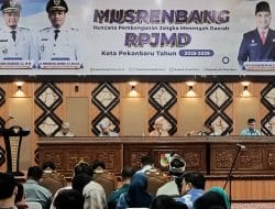 Wali Kota Pekanbaru, Agung Nugroho: Pemko Prioritaskan Infrastruktur Hingga Pendidikan di RPJMD 2025-2029