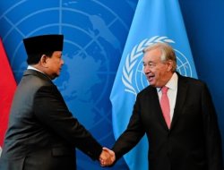 Lakukan Pertemuan Bilateral Dengan Sekjen PBB, Presiden Prabowo Tekankan Pentingnya Solidaritas Global