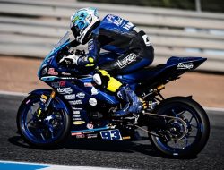 Pembalap Muda Arai Agaska Buktikan Improvement, Dengan Meraih Poin di World Supersport 300 Jerez