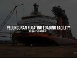 Peluncuran Kapal Floating Landing Facility Permata Borneo 1