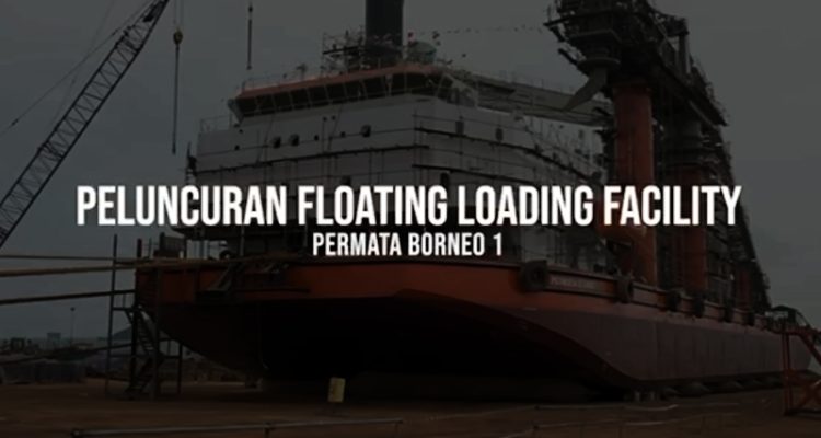 Peluncuran Kapal Floating Landing Facility Permata Borneo 1